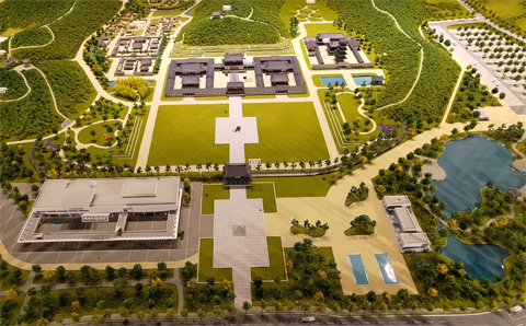Baekje Cultural Village-model